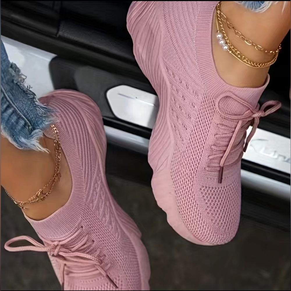 Pink sneakers for women 6